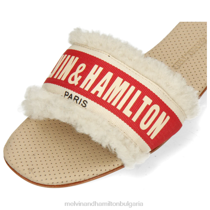 Melvin & Hamilton Жени никита 4 XF4H1740 червен мулета